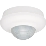 Tijdelijk Beschikbaar Niko 350-20080 Aan- of afwezigheidsmelder, 32 m, PIR 360° (230 V), master, één kanaal, voor opbouw op hoge plafonds, White
