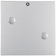 Laatste Kans Berker 15731404 S.1/B.3/B.7 Wip met opdruk "0" opschroefbaar aluminium mat