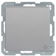 Nu Kopen Berker 47516074 Q.1/Q.3/Q.7 Wandcontactdoos met dichtvalende klapdeksel en randaarde verhoogd aanraakveilig Alulook soft finish