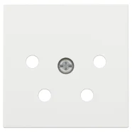 Niko 154-69010 Afwerkingsset voor vierpolige inbouwcontactdoos voor het Nederlandse openbare telecommunicatienetwerk (PTT), White coated Nu Kopen