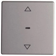 Koop Vandaag Berker 85241124 Q.1/Q.3/Q.7 Drukknop-opzetmodule jaloeziebediening alulook soft finish