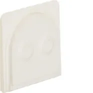 Lage Kosten Berker WNA690B W.1 Invoerstuk voor 2 kabel of buis Polarwit
