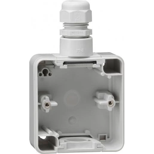 Weekendaanbieding Gira 007135 bodemdeel enkel waterdicht IP44 met wartel M20