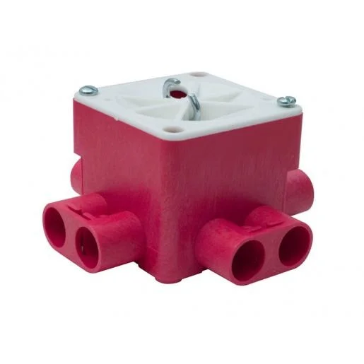 Weekendaanbieding ABB HAF BWCV165B Brandwerende centraaldoos Vierkant 55mm 8x16mm bodemzijde