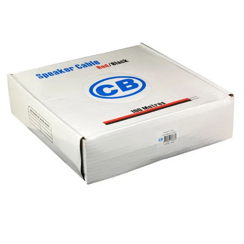 Weekendaanbieding Luidsprekerkabel 2×2.5mm² zwart/rood voor geluidsinstallaties