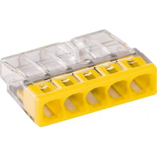 Wago 2273-205 lasklem 5-voudig per 20 stuks Nieuw