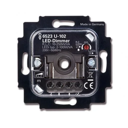 Aanbieding Busch-Jaeger 6523U-102 LED dimmer 100VA