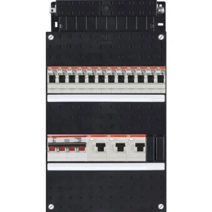 ABB Haf HAD343434-222+H44 3-fasen 12 groepen 3x ALS 2P 40A 30mA en HS 4P 40A Snelle Levering