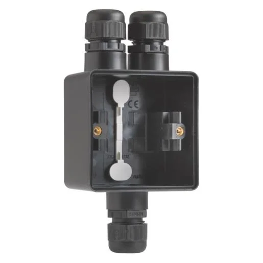 Niko 761-84162 Hydro opbouwdoos 1-voudig met 3-ingangen zwart Weekendaanbieding