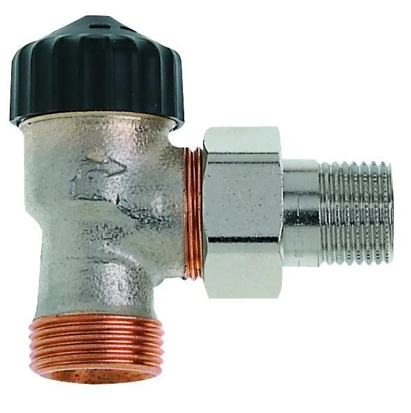 Heimeier thermostaatkraan ½" x ¾" euroconus Haaks Flitsaanbieding