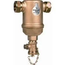Spirotrap vuilafscheider verticaal 22mm Knel AE022V Nieuw