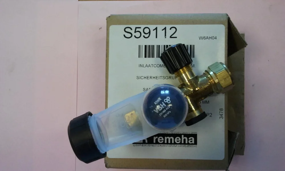 Remeha Inlaatcombinatie 15mm Korting