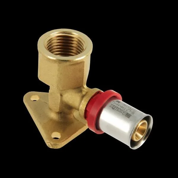 BONFIX Alu-pers Muurplaat 16 x ½" bi.dr. Voordeelprijs