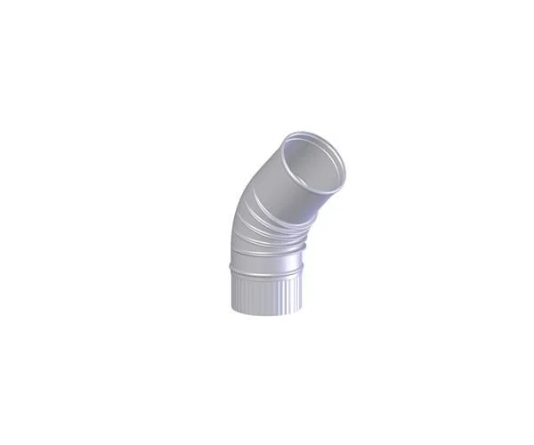 Aanbieding Aluminium Bocht 180 mm - 45°
