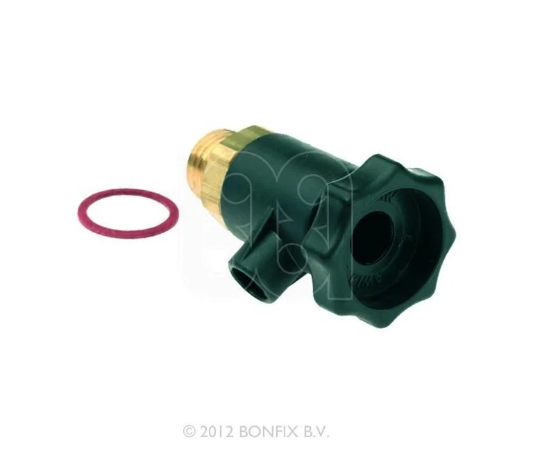 Dagaanbieding Messing Aftapper ¼"