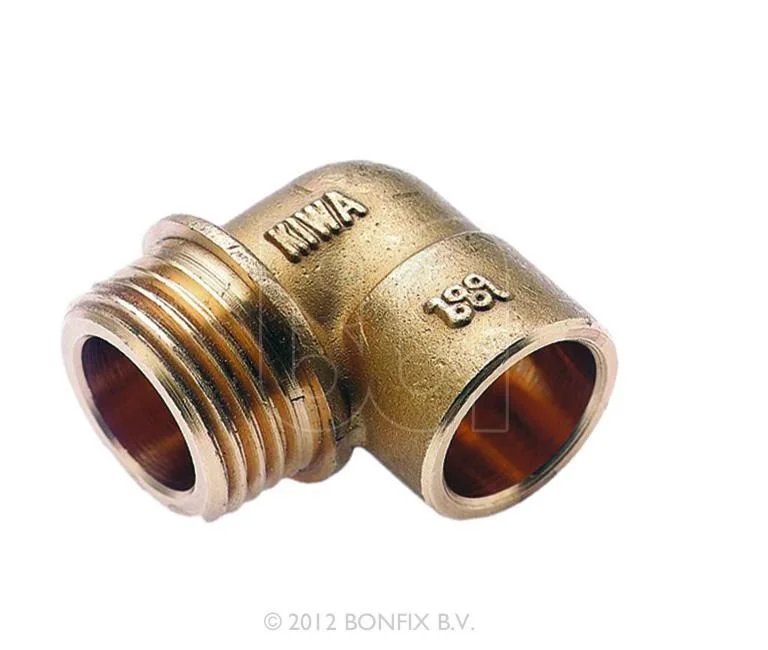 Beperkte Voorraad Messing soldeer Knie 1" Btdr X 28 (K)
