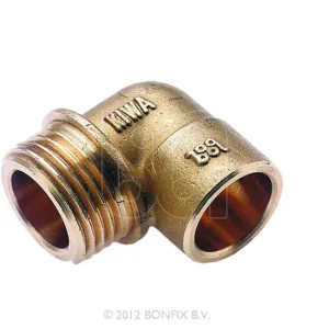 Beperkte Voorraad Messing soldeer Knie ¾ Btdr X 22 Konisch (K/G)