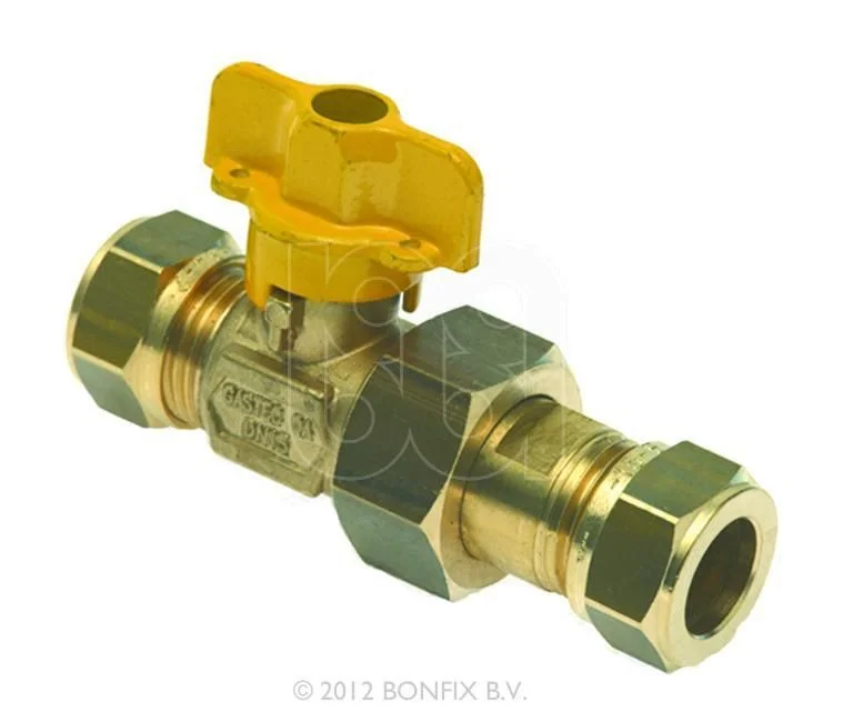 Shop Nu Messing Gaskraan 2 x 15mm knel