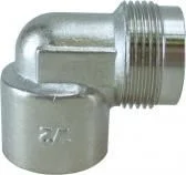 Komfooraansluitstuk M24 x ½" , haaks, Gastec Op = Op