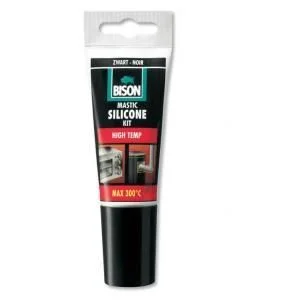 Weekendaanbieding Bison siliconenkit hoge temperatuur (tube 60ml)