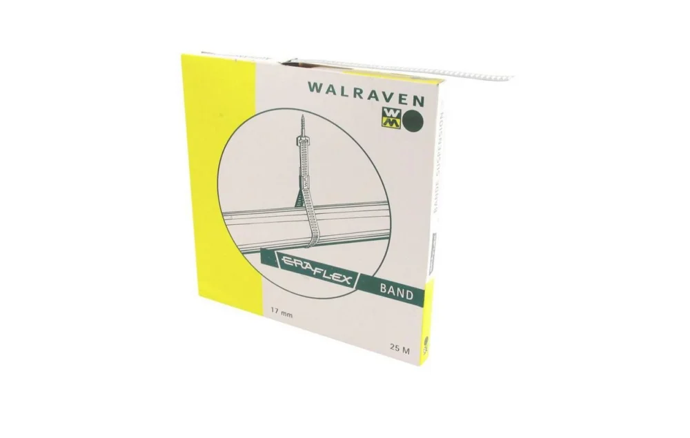 Dagaanbieding Eraflex Ophangband à 25 Mtr. 17 mm