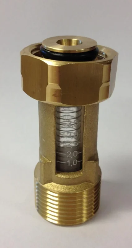 Flowmeter ½" x ¾" 1-3½ liter Flitsaanbieding