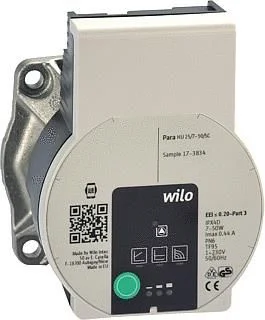 Wilo pompmotor Para HU 25/6-43/SCU t.b.v. vloerverdeler Premium