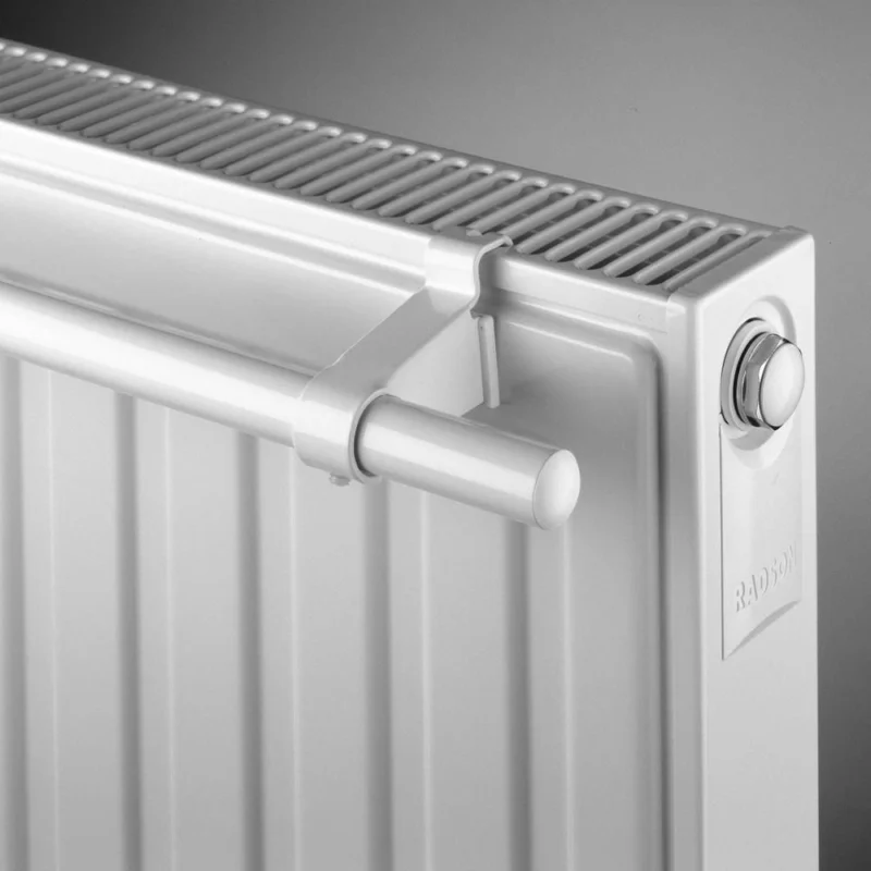Direct Beschikbaar Handdoekbeugel L= 450mm , wit, t.b.v.paneelradiator