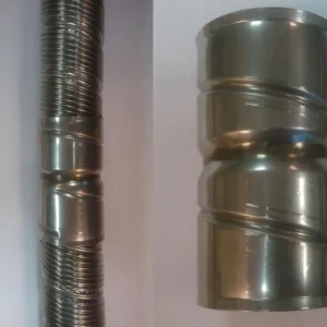 Bestel Nu NorFlex® koppelstuk flex/flex ø60mm (dubb. rand=onderzijde; Ottoseal gebruiken!)
