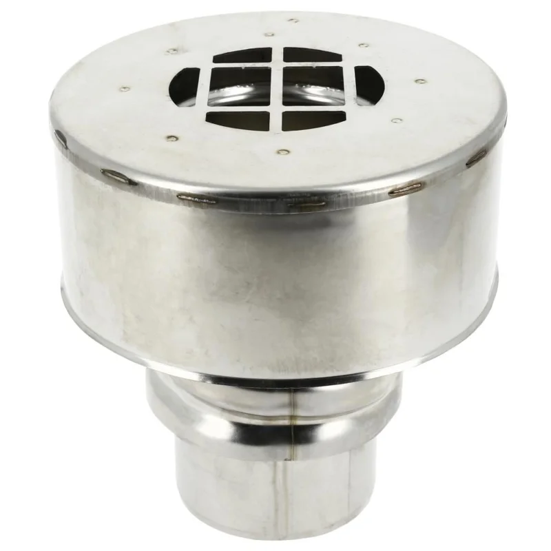 Betrouwbaar NorFlex® dakkapje met schroefverbinding voor flex Ø 60mm