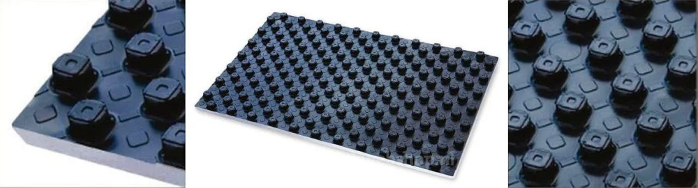 Exclusieve Aanbieding Noppenplaat 1,04m² 10mm isolatie 1300x800x33mm (L x B x H) Klima Super Strong