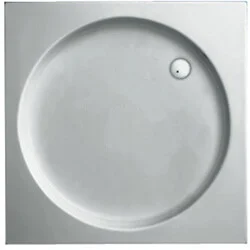 Plieger Luxury douchebak acryl vierkant (wit) 90x90x18,5cm Must-Have