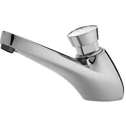 Presto zelfsluitende toiletkraan koud 605 (chroom) 1/2" Koopje