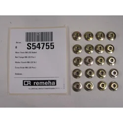 Nieuw Remeha moer flens M6 (20 stuks)