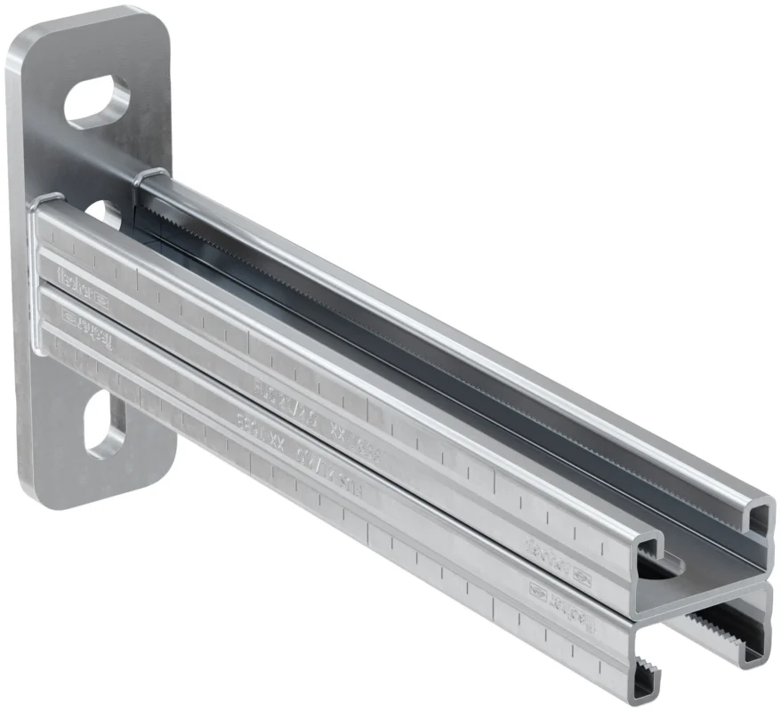 Premium Fischer FCA railconsole 21 staal verzinkt FUS dubbel 450