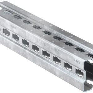 Fischer FMP montageprofiel 90 x 2,5 staal therm. verzinkt FMP 6 m Betrouwbaar