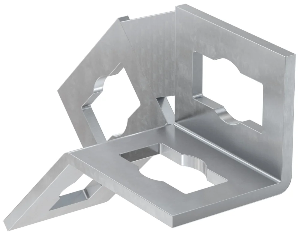 Snelle Levering Fischer PUWS hoekverbinder staal verzinkt FUS 135° 4 beves.