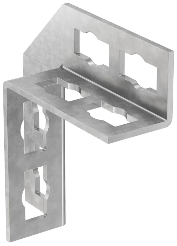 Merkproduct Fischer PUWS hoekverbinder staal therm. verzinkt FUS 90° 8 beves.