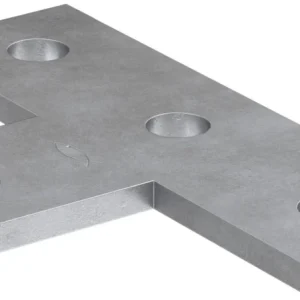 Merkproduct Fischer FFF verbindingsplaat staal therm. verzinkt FUS T-vorm