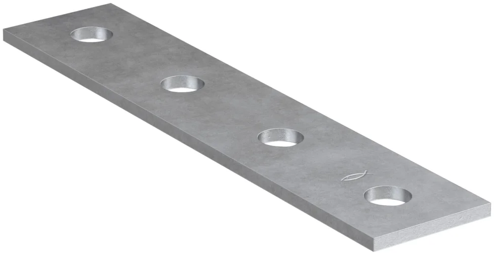 Dagaanbieding Fischer FFF verbindingsplaat staal therm. verzinkt FUS 4 beves.