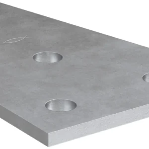 Premium Fischer FFF verbindingsplaat staal therm. verzinkt FUS D-vorm