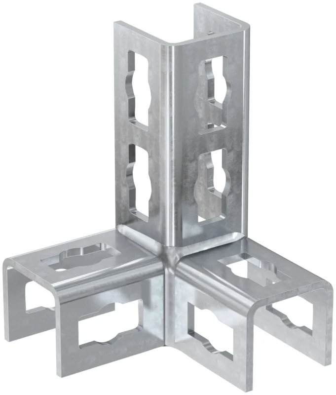 Aanbieding Fischer PFUF D verbindingshoek RVS A4 FUS 3dr