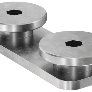 Lage Prijs Fischer FDCC railverbinder staal therm. verzinkt FUS recht