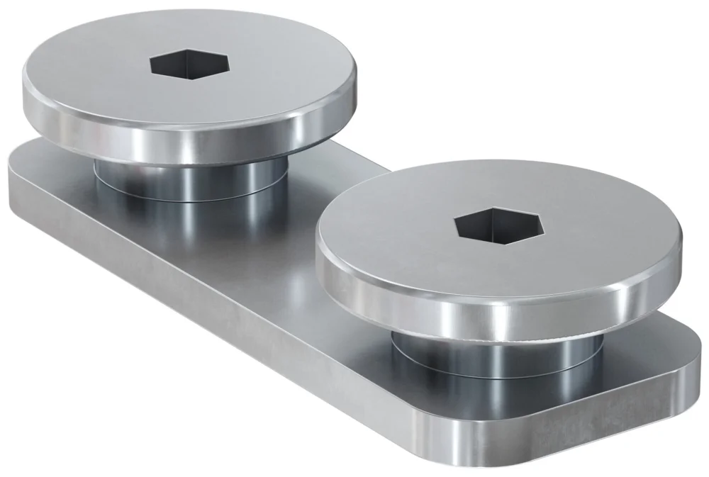 Fischer FDCC railverbinder RVS A4 FUS recht Direct Verzonden
