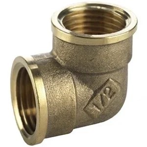 Lovak knie 1-1/2" x 1-1/2" messing binnendraad Seizoensaanbieding