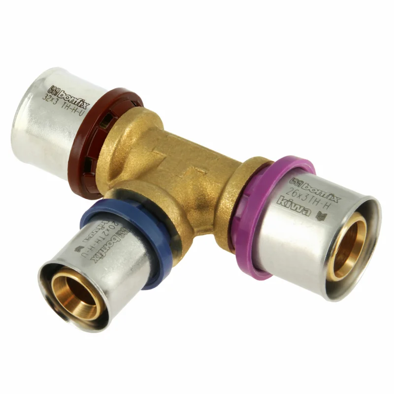 Lage Prijs Bonfix Alu-pers t-stuk 32 x 20 x 26