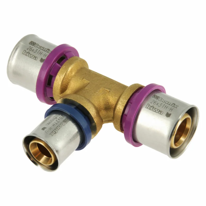 Bonfix Alu-pers t-stuk 26 x 20 x 26 Lage Prijs