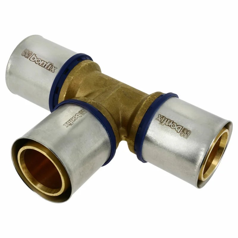 Koop Online Bonfix Alu-pers t-stuk 50 x 50 x 50