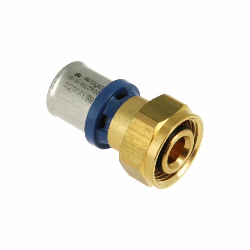 Bonfix Alu-pers rechte koppeling 2-delig 20 x 3/4" 3/4" Euroconus Flitsaanbieding