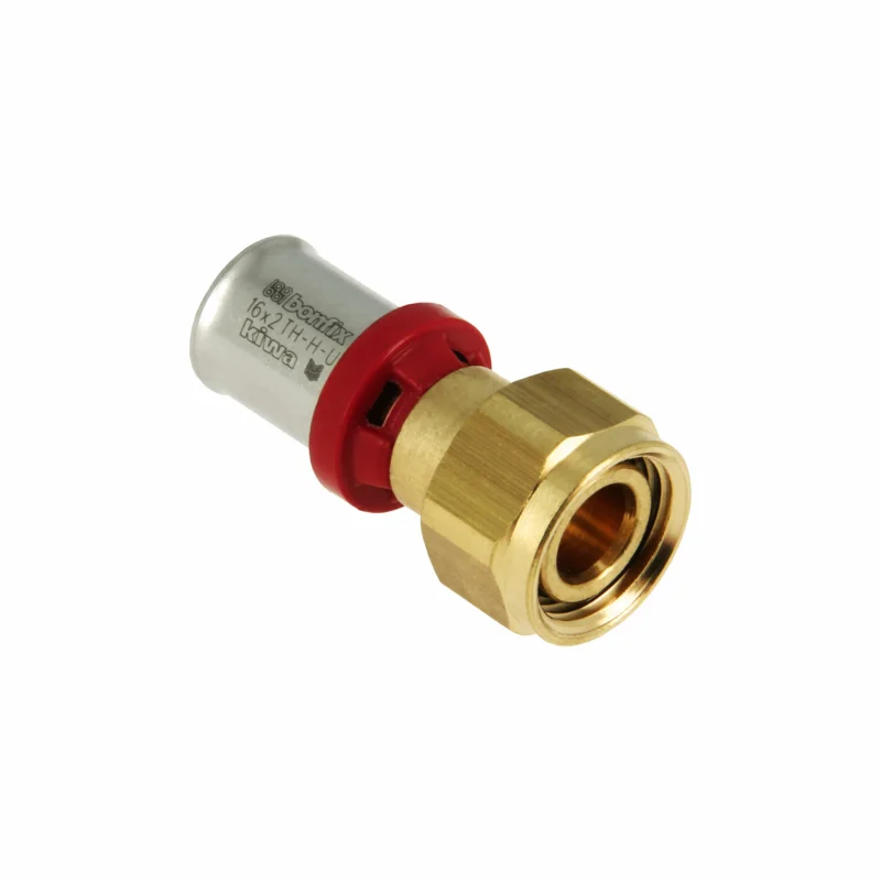 Nieuw Bonfix Alu-pers rechte koppeling 2-delig 16 x 3/4" 3/4" Euroconus